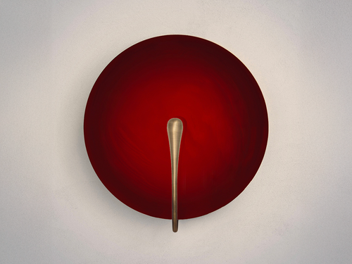 ATELIER001 COSMIC SCONCE / MAROON