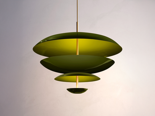 ATELIER001 COSMIC CHANDELIER / OLIVE