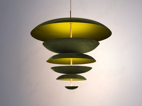 ATELIER001 COSMIC CHANDELIER XL / OLIVE