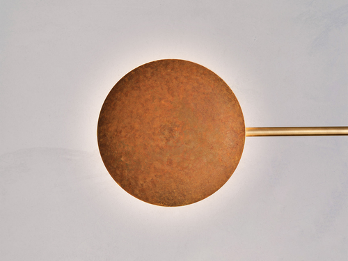 ATELIER001 COSMIC ORBIT SOLO PENDANT / RUST