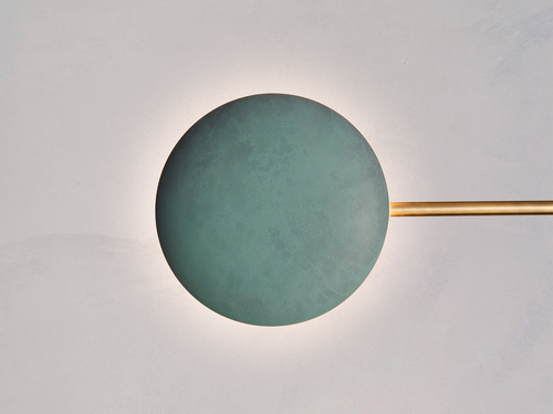 ATELIER001 COSMIC ORBIT SOLO PENDANT / VERDIGRIS