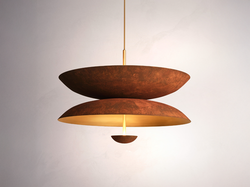 ATELIER001 COSMIC DUO PENDANT / RUST