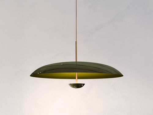 ATELIER001 COSMIC PENDANT / OLIVE