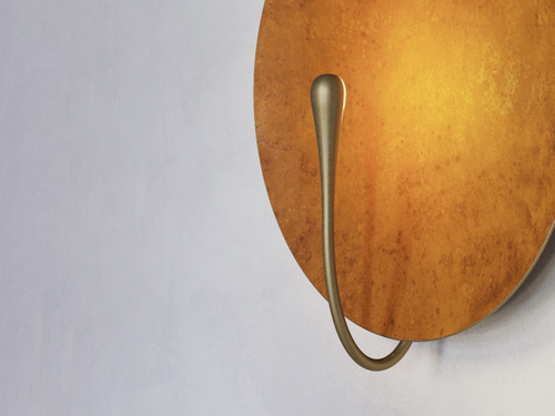 ATELIER001 RUST WALL SCONCE
