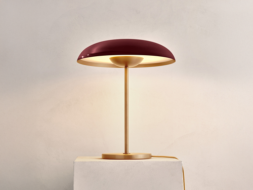ATELIER001 SOLSTICE TABLE LAMP / MAROON