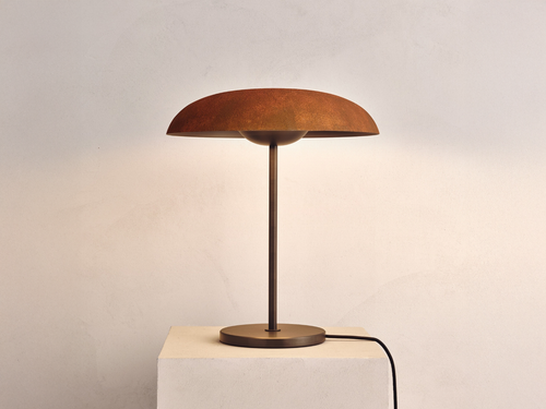ATELIER001 SOLSTICE TABLE LAMP / RUST