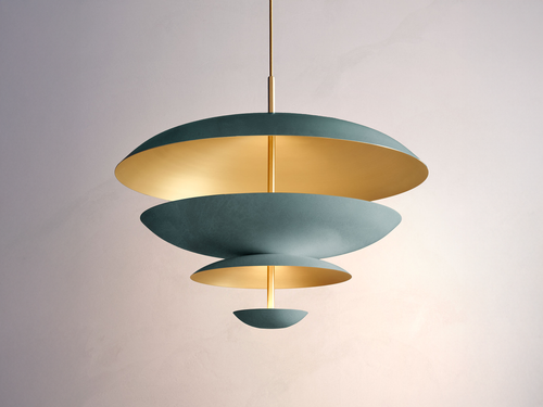 ATELIER001 COSMIC CHANDELIER / VERDIGRIS