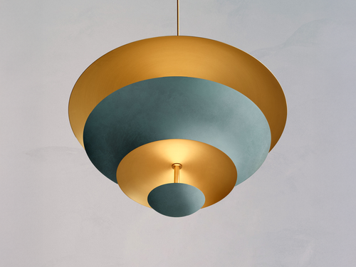 ATELIER001 COSMIC CHANDELIER / VERDIGRIS