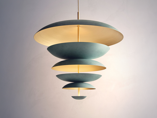 ATELIER001 COSMIC CHANDELIER XL / VERDIGRIS