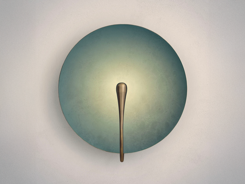 ATELIER001 COSMIC SCONCE / VERDIGRIS