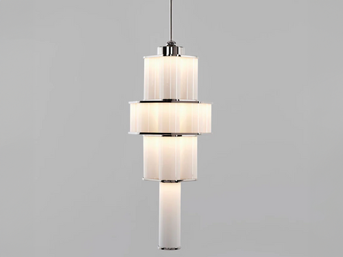 ROLL & HILL BAUER CHANDELIER / 02 Ø15" x H34"