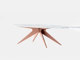 Load image into Gallery viewer, GABRIEL SCOTT DEAN OVAL DINING TABLE W54” x L108“ x H30”
