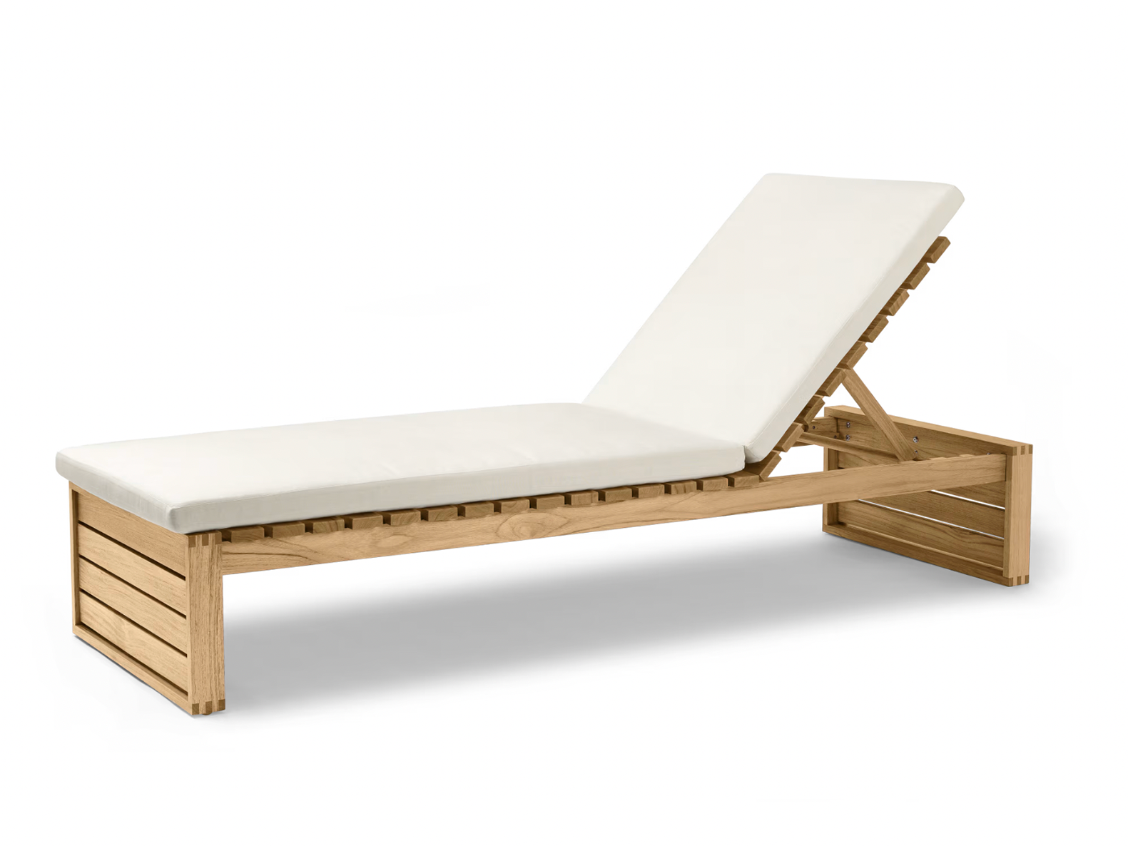 Bodil Kjaer Outdoor Teak Chaise Lounge - Thumbnail 2