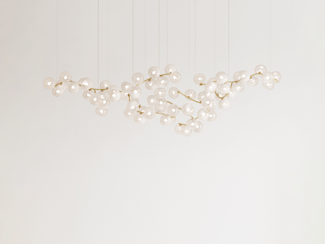 GIOPATO & COOMBES MAEHWA CHANDELIER BRANCH 68 L106.1