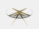 Load image into Gallery viewer, GABRIEL SCOTT DEAN ROUND COFFEE TABLE Ø36&quot; x H17&quot;
