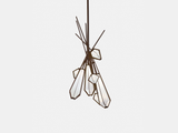 Load image into Gallery viewer, GABRIEL SCOTT HARLOW DRIED FLOWERS CHANDELIER H60&quot; x D32&quot; + stem
