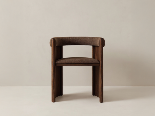 GALERIE NAINOA ANDO DINING CHAIR 01 W23.75" x D21.75" x H27.25" x SH17.75"