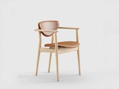 FINN JUHL 109 CHAIR W25" x D18" x H29.5" x SH17.7"