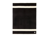 Load image into Gallery viewer, BLACKSAW SIEMPRE THROW BLACK/IVORY 59&quot; x 79&quot;
