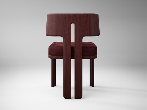 BOON_EDITIONS ATELIER PENDHAPA THE CHAIR H29.9" x L17.7" x D19.4" x SH18.7"