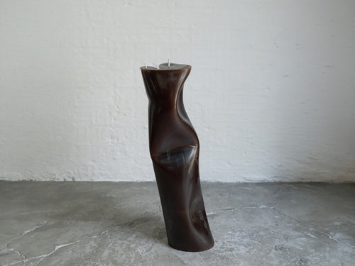 BRIAN THOREEN RUBBER MOLDED CANDLE LARGE / 0009 H30.25" x W7.75" x D6.25"