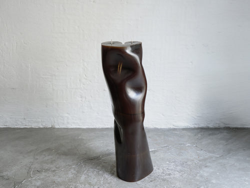 BRIAN THOREEN RUBBER MOLDED CANDLE LARGE / 0011 H32" x W8.75 x D8.25"