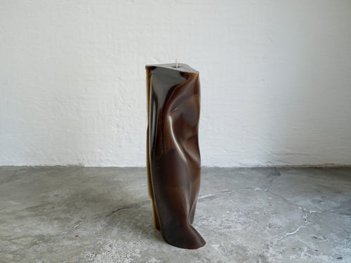 BRIAN THOREEN RUBBER MOLDED CANDLE LARGE / 0012 H31" x W10.25" x D7.5"