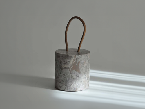 MICHAËL VERHEYDEN CALLEPORTE DOOR STOPPER / GRIGIO ANTICO CHIARO Ø5.1" x H5.3"