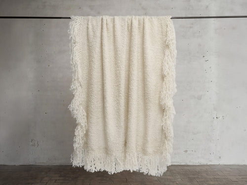 CAPPELEN DIMYR IVORY THROW W55" x L71"