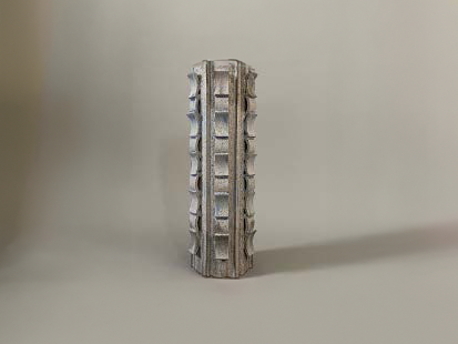 CATHERINE DIX RYTHME VASE NO.5 H13.5" x L6" x Ø4"
