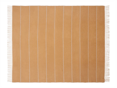 ALONPI CUCI CASHMERE THROW / BEIGE W55" x L75"