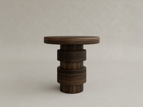 GALERIE NAINOA TORU SIDE TABLE 02 W19.75" x D19.75" x H18.75"