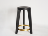 Load image into Gallery viewer, MANDY GRAHAM BAR STOOL Ø13” x H27”
