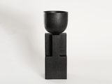 Load image into Gallery viewer, ARNO DECLERCQ GOBLET BOWL /  BLACK Ø5.2” x H15.8
