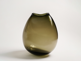 Load image into Gallery viewer, WHEN OBJECTS WORK KATE HUME ROCK VASE / DARK GREEN Ø12&quot; x H16&quot; **
