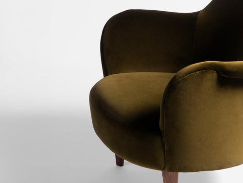 DAGMAR CARL MALMASTEN CIRKUS CHAIR W27.9" x D27.5" x H23.3"
