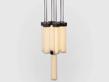 Load image into Gallery viewer, MATTER MADE JAMIE GRAY DELPHI 7 CHANDELIER L12” x W12” x H15”
