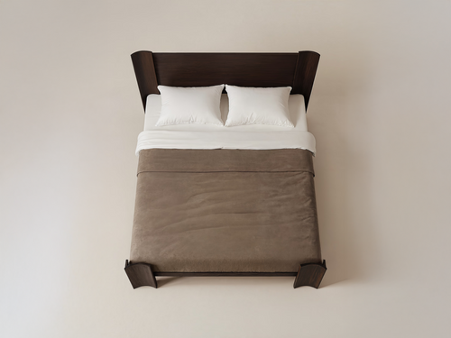 GALERIE NAINOA ANDO BED 01 W84.25" x D91.75" x H48"