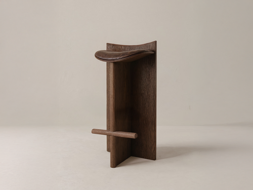 GALERIE NAINOA ANDO BARSTOOL 03 W16" x D16" x H37.5" x SH29.5"