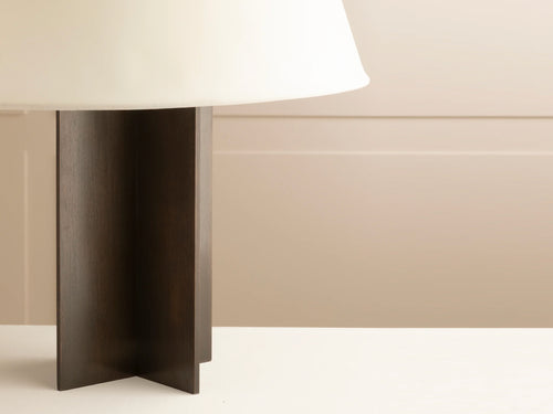 ECART PARIS CROISILLON TABLE LAMP / BRASS H20" × Ø13.5"