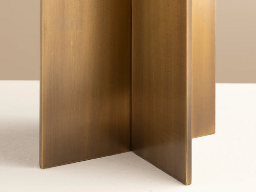 ECART PARIS CROISILLON TABLE LAMP / BRASS H20" × Ø13.5"