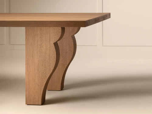 ECART PARIS RECTANGULAR DINING TABLE H29.25" × W86.5" × D46.5"