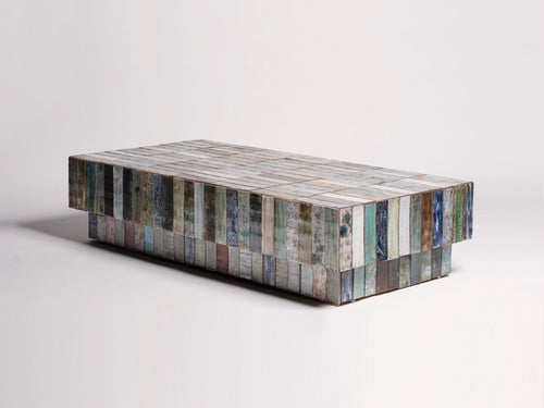 ESTEFANÍA DE ROS STUDIO MINERALES CENTER TABLE W64" x D32" x H14”