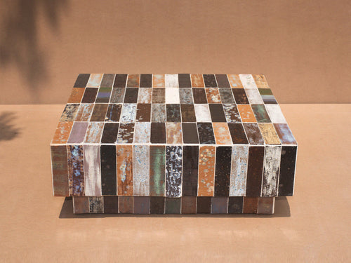 ESTEFANÍA DE ROS STUDIO MINERALES COFFEE TABLE W36" x D36 " x H14”