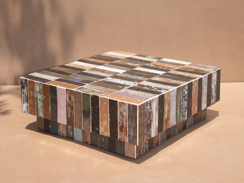 ESTEFANÍA DE ROS STUDIO MINERALES COFFEE TABLE W36" x D36 " x H14”