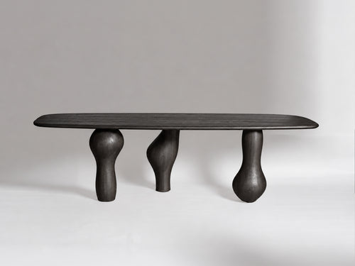 ESTEFANÍA DE ROS STUDIO ALTAR DINING TABLE / WOOD L96" x D40" x H30"