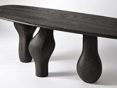 ESTEFANÍA DE ROS STUDIO ALTAR DINING TABLE / WOOD L96" x D40" x H30"