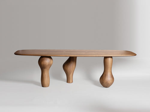 ESTEFANÍA DE ROS STUDIO ALTAR DINING TABLE / WOOD L96" x D40" x H30"