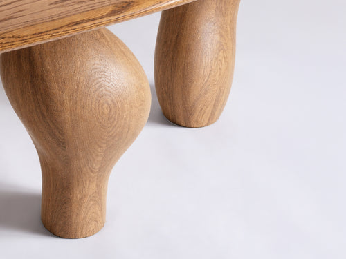ESTEFANÍA DE ROS STUDIO ALTAR DINING TABLE / WOOD L96" x D40" x H30"