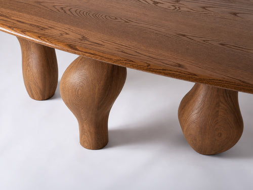 ESTEFANÍA DE ROS STUDIO ALTAR DINING TABLE / WOOD L96" x D40" x H30"
